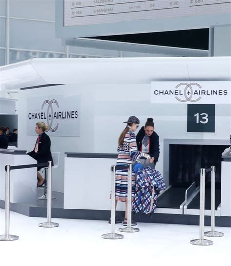 chanel's airport style.